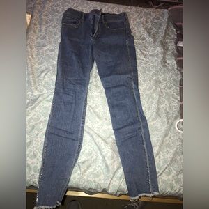 Light Jean with blue blings